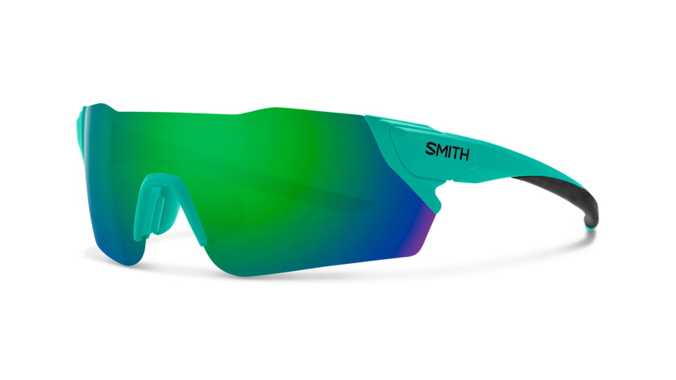 Smith Attack Sunglasses, Matte Jade Frame, Chromapop Green Mirror Lens, 200422DLD99X8