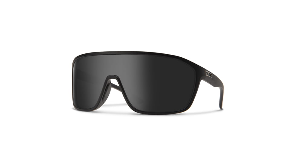 Smith Boomtown Sunglasses, Matte Black Frame, ChromaPop Black Lens, 204932003991C