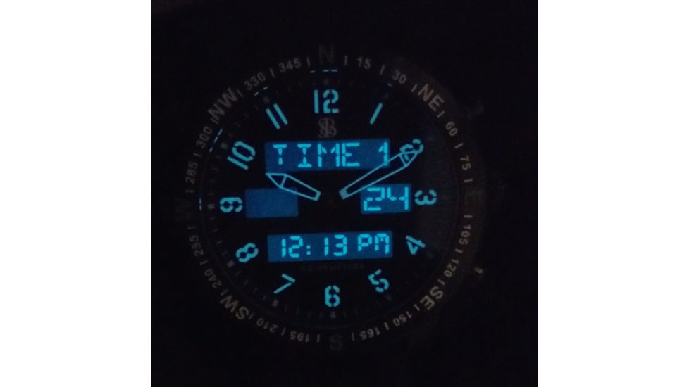 Smith&amp;Bradley Ltd. The Ambush Stainless Steel PVD Coated Tactical Watch