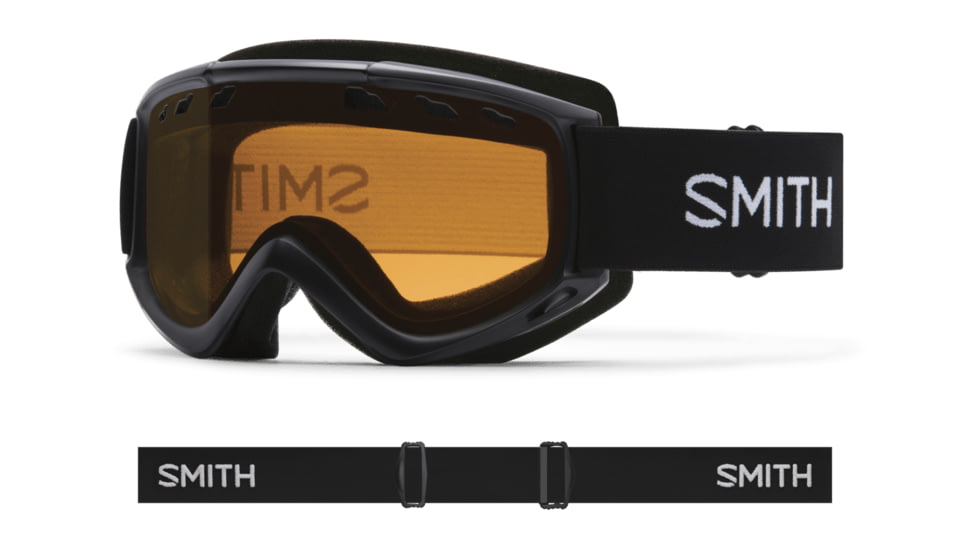Smith Cascade Classic Ski Goggles, Gold Lite, Black, CN2LBK16
