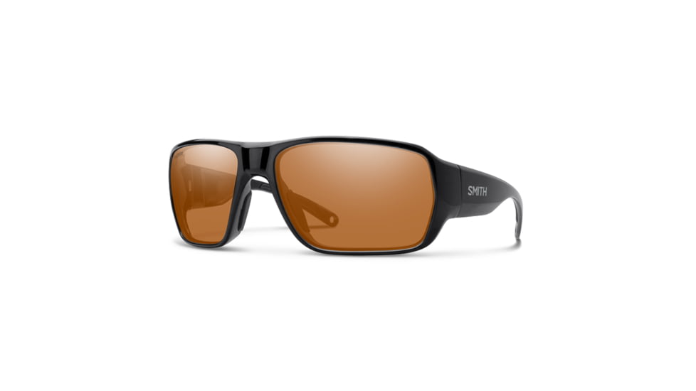 Smith Castaway Sunglasses, Black Frame, Polarchromic Copper Lens, 20326780763I2