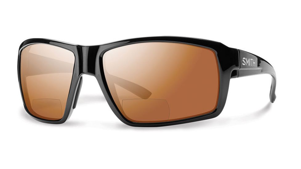 Smith Colson Bifocal Reading Sunglasses, Black Frame, Polarized Copper Mirror Lens, Polarized, COBKCM250