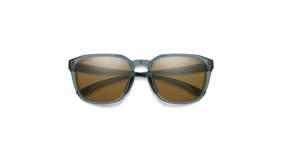 Smith Contour Sunglasses, Crystal Stone Green Frame, ChromaPop Polarized Brown Lens, 2040650OX56L5