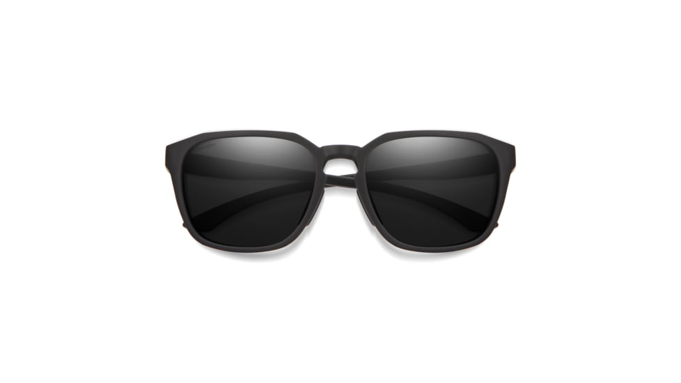 Smith Contour Sunglasses, Matte Black Frame, ChromaPop Polarized Black Lens, 204065003566N