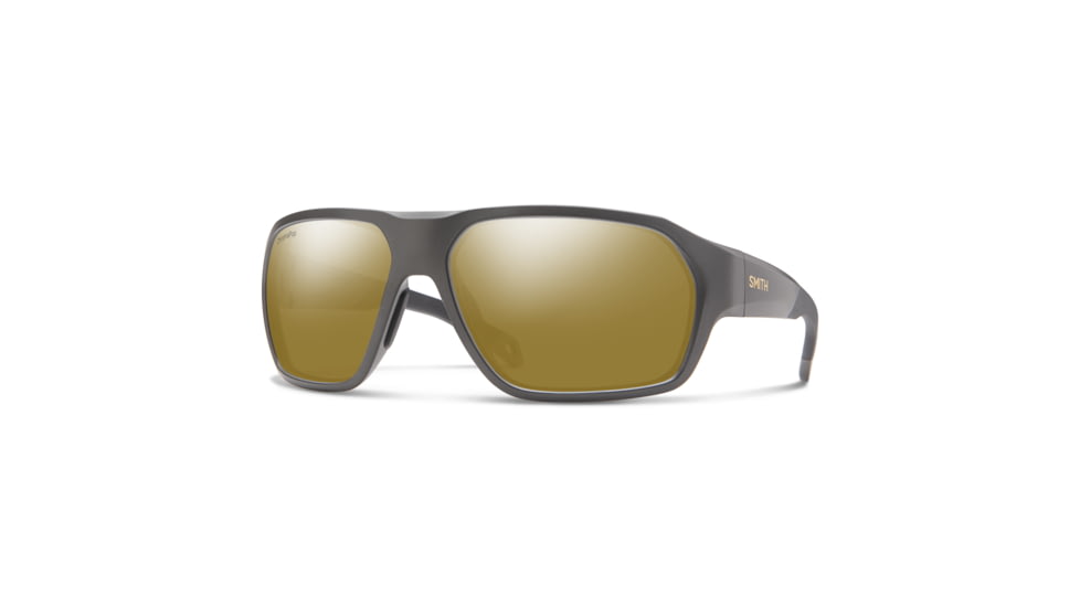 Smith Deckboss Sunglasses, Matte Gravy Frame, ChromaPop Polarized Bronze Mirror Lens, 204066FRE63QE