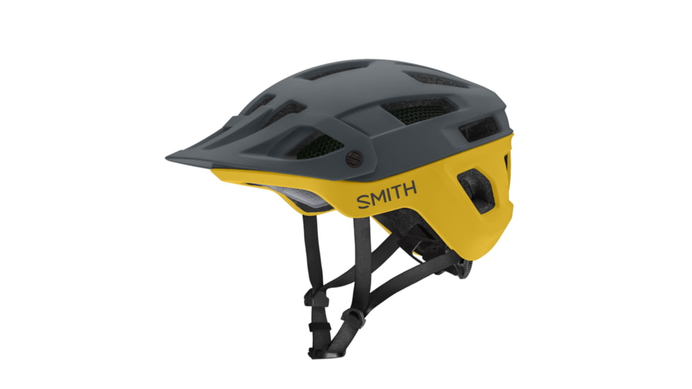 Smith Engage MIPS Bike Helmet, Matte Slate/FoolS Gold, Medium, E007570XF5559