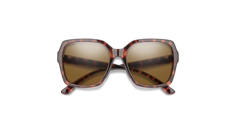 Smith Flare Sunglasses, Tortoise Frame, ChromaPop Polarized Brown Lens, 20406408657L5
