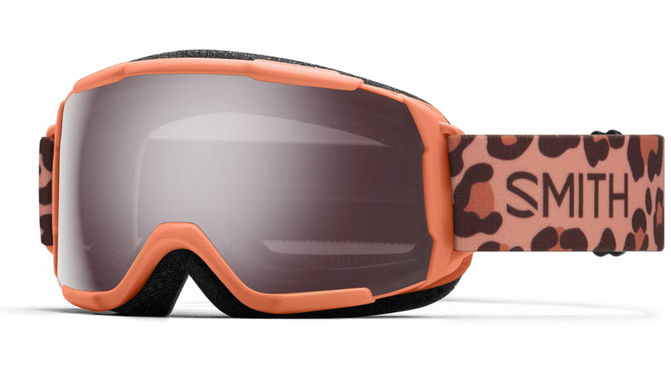 Smith Grom Goggle, Ignitor Mirror, Coral Cheetah Print, Coral Cheetah Print, M006660LK994U