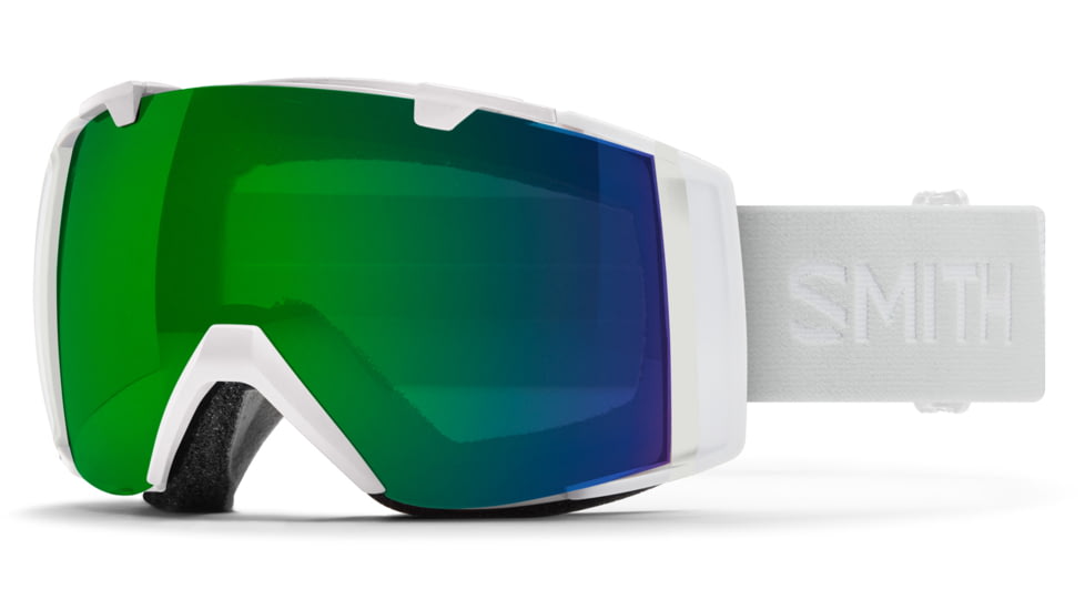 Smith I/O Goggles, White Vapor, Chromapop Everyday Green Mirror, M0063833F99XP