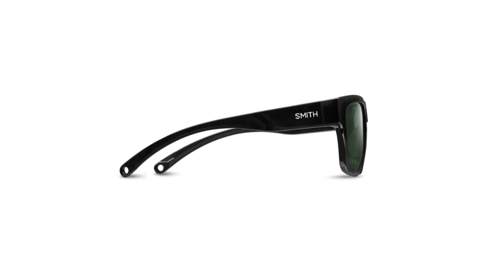Smith Joya Sunglasses, Black Frame, ChromaPop Polarized Gray Green Lens, 20431580756L7
