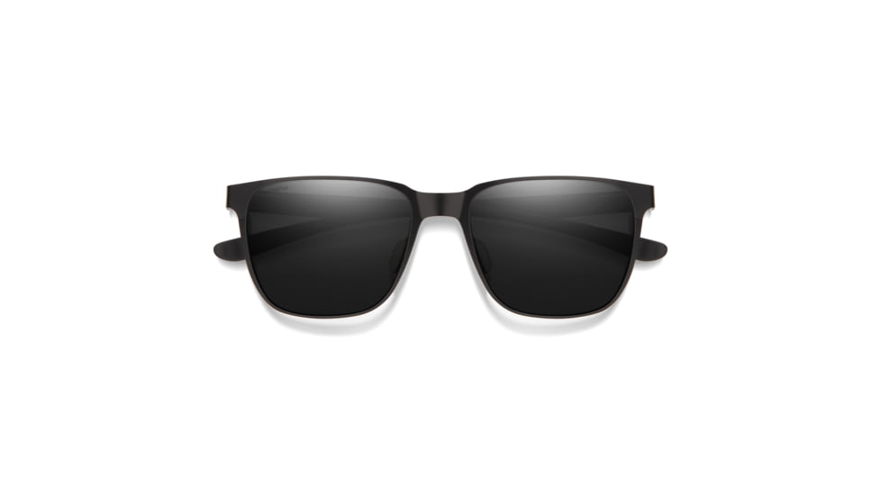 Smith Lowdown Metal Sunglasses, Matte Black Frame, ChromaPop Polarized Black Lens, 204930003546N