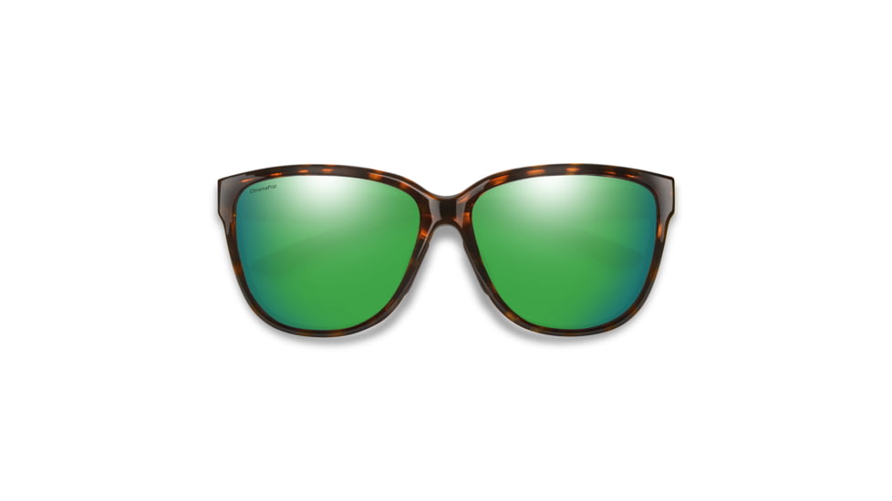 Smith Monterey Sunglasses, Tortoise Frame, ChromaPop Glass Polarized Green Mirror Lens, 20444908656UI