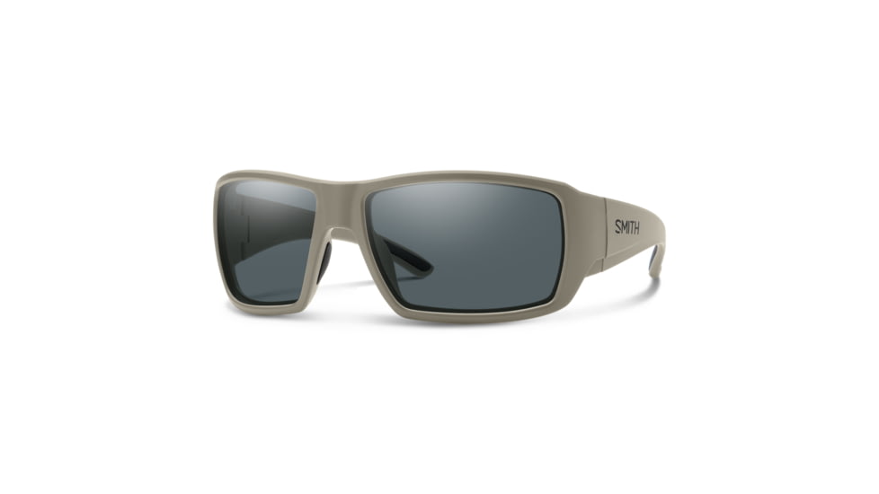 Smith Operators Choice Elite Sunglasses, Tan 499 Frame, Gray Lens, 203372YZ462IR