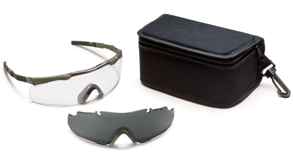 Smith Optics Aegis Arc Compact Safety Glasses w/ Gray Spare Lens, Multicam Frame AEGACMC12-2R