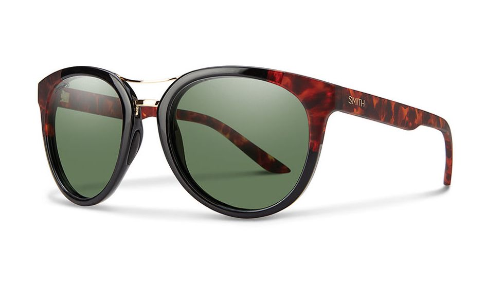 Smith Optics Bridgetown Bifocal Prescription Sunglasses, Black Havana Block Frame, Polarized, BNCPGNBHBBI