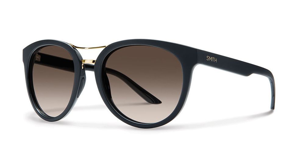 Smith Optics Bridgetown Bifocal Prescription Sunglasses, Matte Black Frame, Polarized, BNPPBRGMBBI