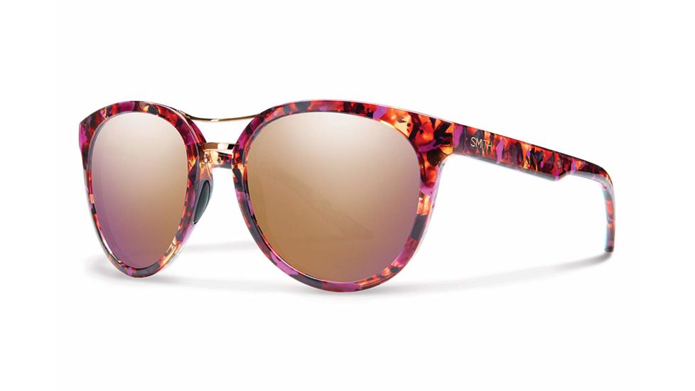 Smith Optics Bridgetown Progressive Prescription Sunglasses, Flecked Mulberry Tortoise Frame, BNPCRGMFMTPR