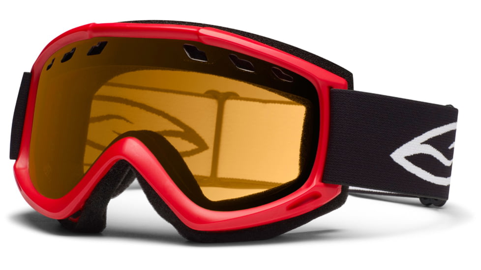 Smith Optics Cascade (New) Goggles - Fire Frame, Gold Lite Lenses CS3LFR12