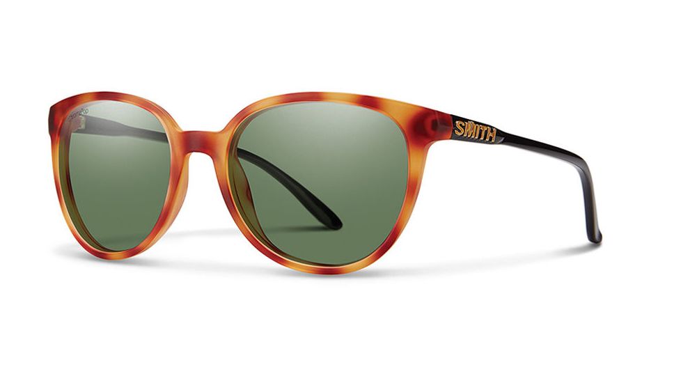 Smith Optics Cheetah Bifocal Prescription Sunglasses, Matte Honey Tort/Black Frame, Polarized, CTCPGNMHTBI