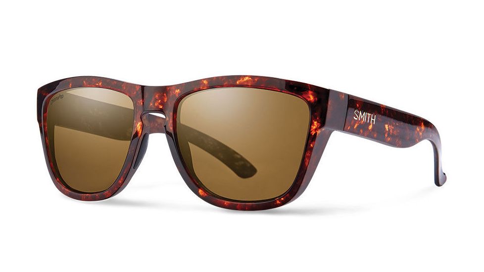 Smith Optics Clark Single Vision Prescription Sunglasses, Vintage Havana Frame, Polarized, CKCPBRVHVSV