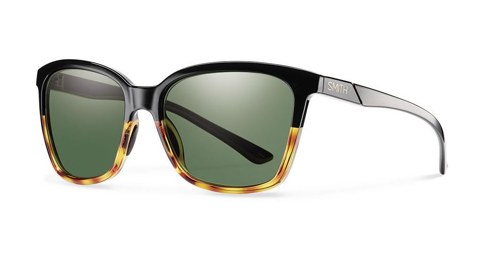 Smith Optics Colette Progressive Prescription Sunglasses, Black Fade Tortoise Frame, Polarized, CLPPGNBFTPR