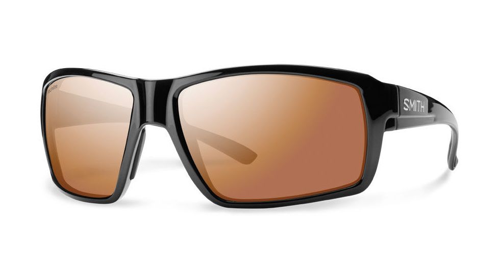 Smith Optics Colson Sunglasses, Black Frame, Polarchromic Copper Mirror Lens, Polarized, Photochromic, COGPPCMBK