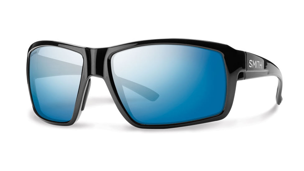 Smith Optics Colson Sunglasses, Black Frame, Polarized Blue Mirror Lens, Polarized, COGPUGMBK