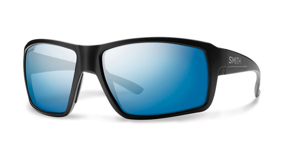 Smith Optics Colson Sunglasses, Matte Black Frame, Polarized Blue Mirror Lens, Polarized, CORPUGMMB