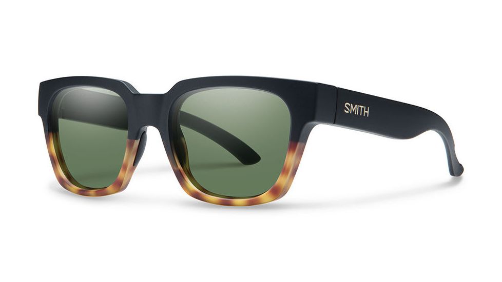 Smith Optics Comstock Progressive Prescription Sunglasses, Matte Black Fade Tortoise Frame, CMPCGNMBFTPR
