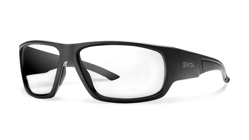 Smith Optics Discord Elite Single Vision Prescription Sunglasses, Black Frame, DDTPC22CLBKSV