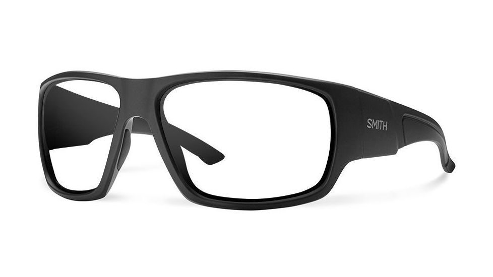 Smith Optics Dragstrip Elite Single Vision Prescription Sunglasses, Black Frame, DGTPC22CLBKSV
