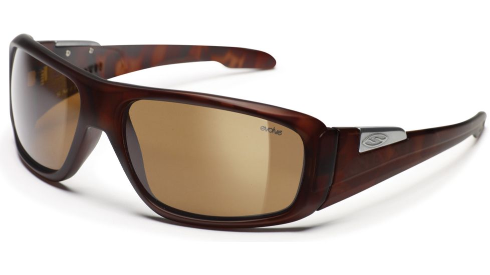 Smith Optics Embargo Sunglasses - Matte Tortoise Evolve frame, Brown lenses