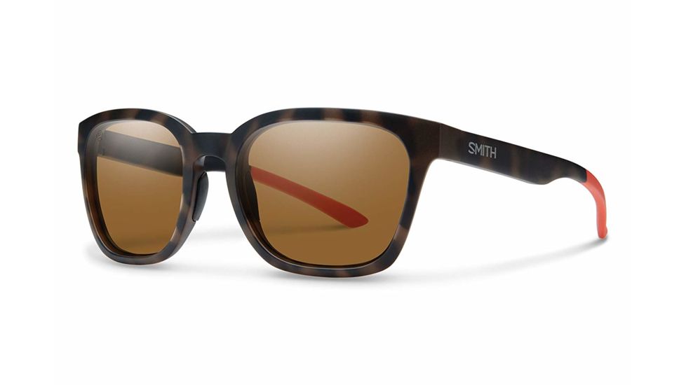 Smith Optics Founder Single Vision Prescription Sunglasses, Howler Matte Tortoise Frame, Polarized, FOCPBRHMTSV