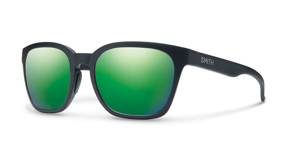Smith Optics Founder Single Vision Prescription Sunglasses, Matte Black Frame, FOPCGMMBSV
