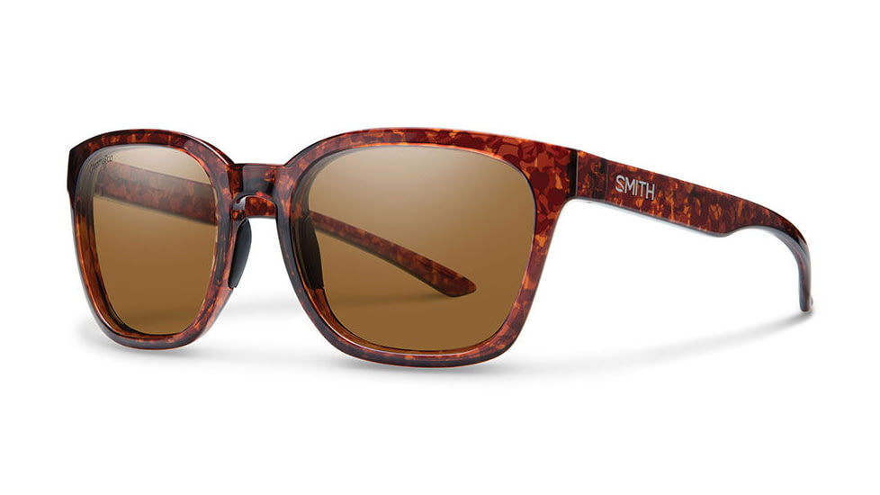 Smith Optics Founder Single Vision Prescription Sunglasses, Vintage Havana Frame, Polarized, FOCPBRVHVSV