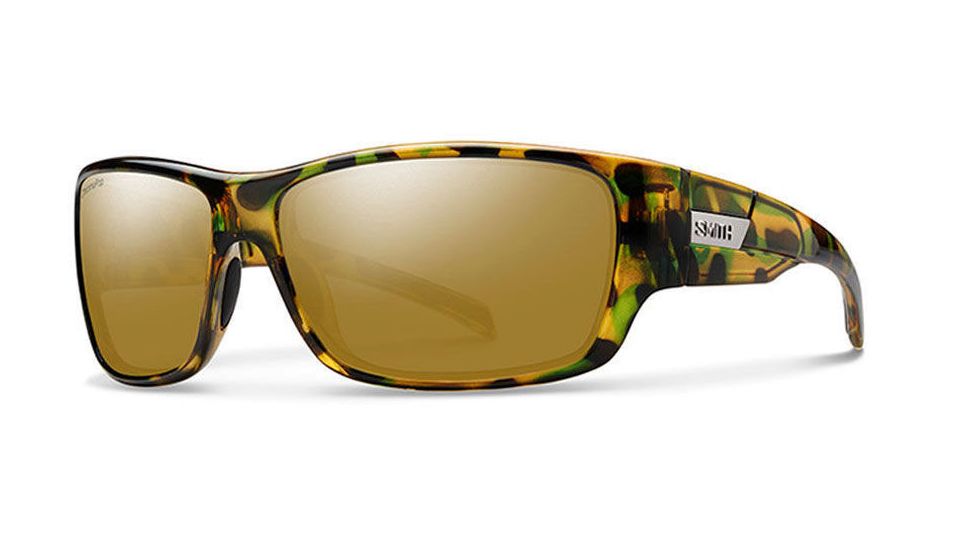 Smith Optics Frontman Bifocal Prescription Sunglasses, Flecked Green Tortoise Frame, Polarized, FNCPBZMFGTBI