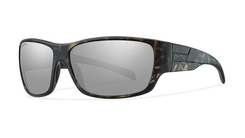 Smith Optics Frontman Single Vision Prescription Sunglasses, Matte Camo Frame, Polarized, FNCPGYMMCSV