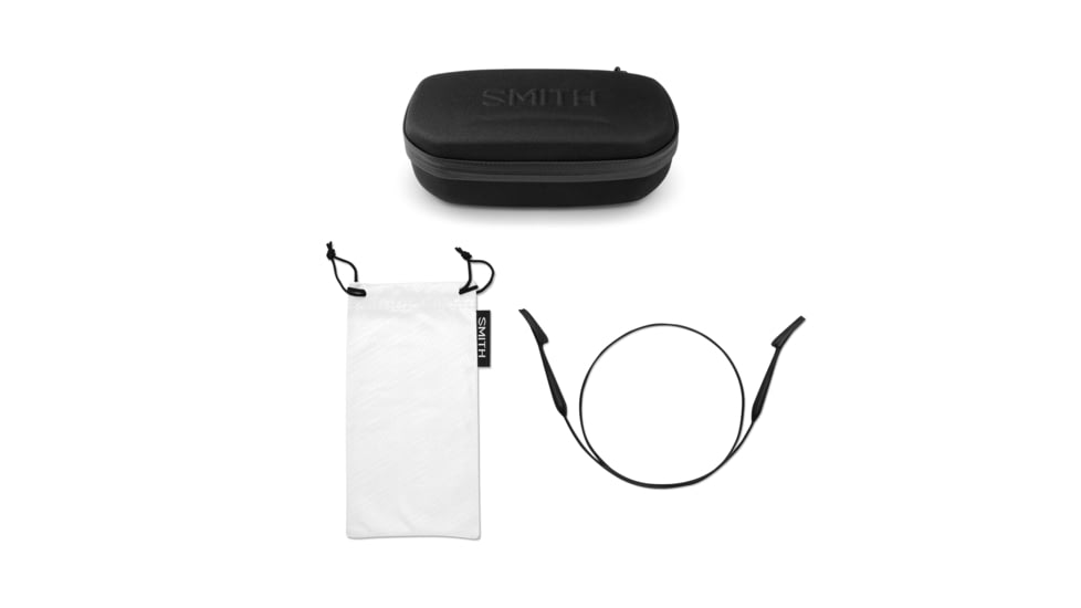 Smith Optics Guides Choice Sunglasses, ChromaPop Glass Polarized Blue Mirror Lens, Matte Black Frame, 20494700362QG