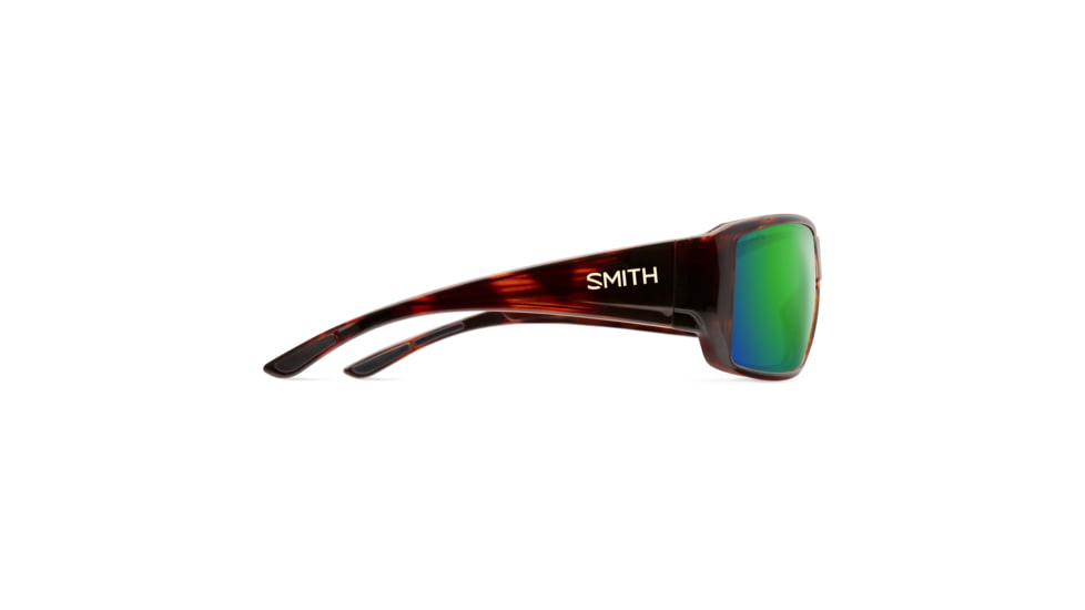 Smith Optics Guides Choice Sunglasses, ChromaPop Glass Polarized Green Mirror Lens, Tortoise Frame, 20494708662UI
