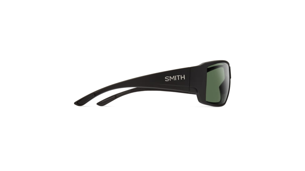 Smith Optics Guides Choice Sunglasses, ChromaPop Polarized Gray Green Lens, Matte Black Frame, 20494700362L7