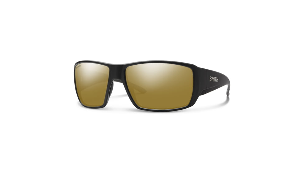 Smith Optics Guides Choice Sunglasses, Matte Black Frame, Polarized Bronze Lens, 20494700362QE