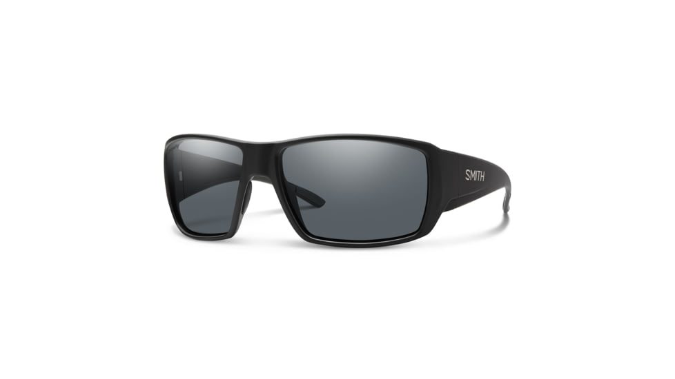 Smith Optics Guides Choice Sunglasses, Matte Black Frame, Polarized Gray Lens, 204947003626N
