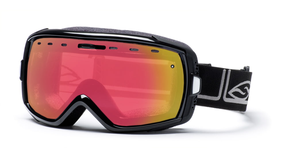 Smith Heiress Goggles, Black Foundation, Red Sensor Mirror HR6RZFK10