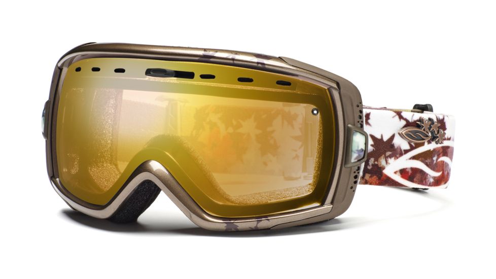 Smith Heiress Goggles, Bronze Fallen, Gold Sensor Mirror HR6GMZF11