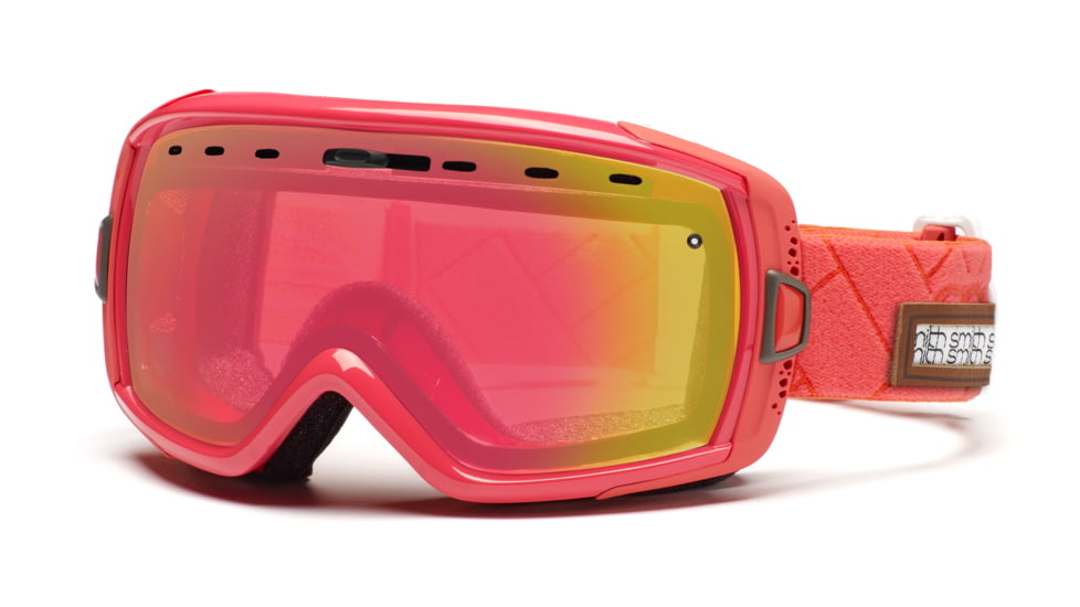 Smith Heiress Goggles, Coral Alpenglow, Red Sensor Mirror HR6RZCA11
