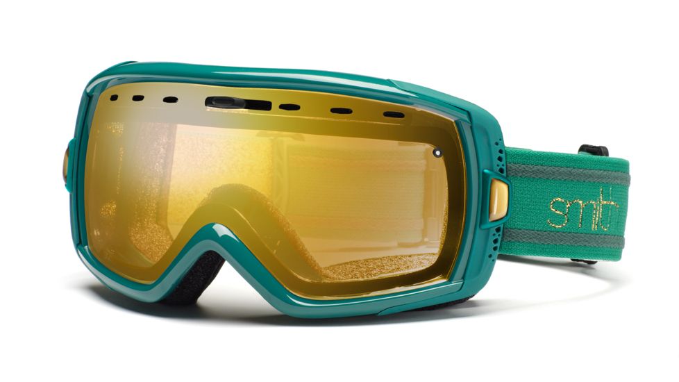 Smith Heiress Goggles, Emerald Bristol, Gold Sensor Mirror HR6GMEB11