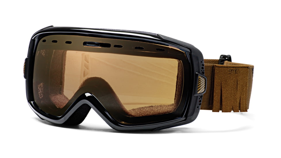 Smith Optics Heiress Ski Goggles - Black Brooklyn - Gold Sensor Mirror Lens