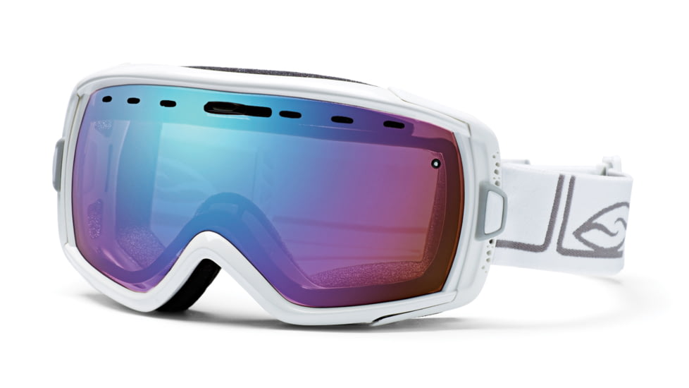 Smith Optics Heiress Ski Goggles - White Foundation - Sensor Mirror Lens