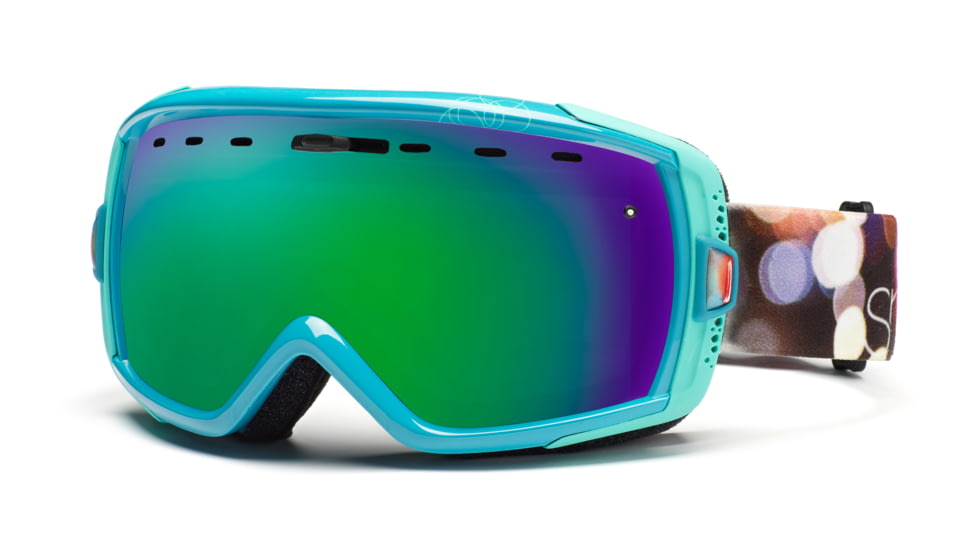 Smith Heiress Goggles, Ultramarine Night Out, Green Sol X Mirror HR6NXTN11