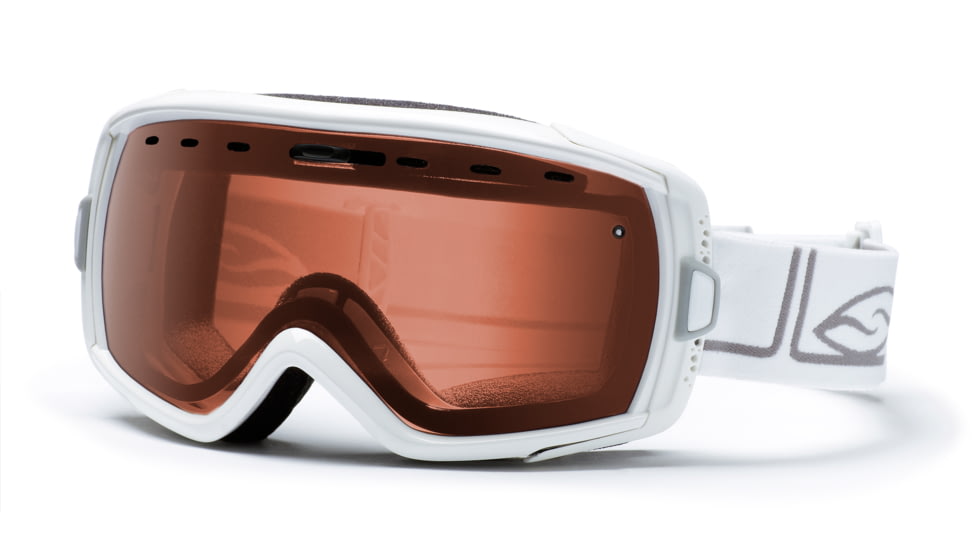 Smith Heiress Goggles, White Foundation, Polarized Rose Copper HR6EPFW10